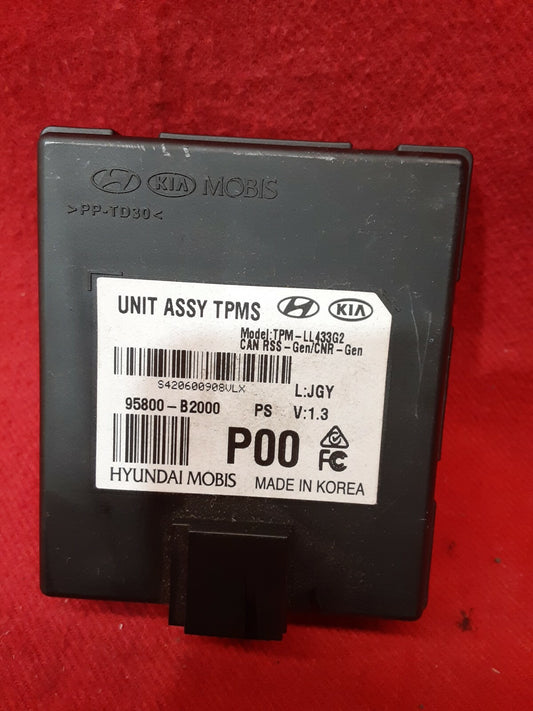 2014 2015 2016 Kia Soul TPMS / Tire Pressure Monitor Module - 95800-B2000