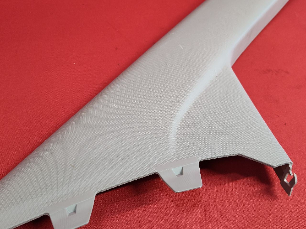 2014-2016 Chevrolet Chevy Spark / EV FRONT RIGHT PASSENGER A-Pillar Trim Grey