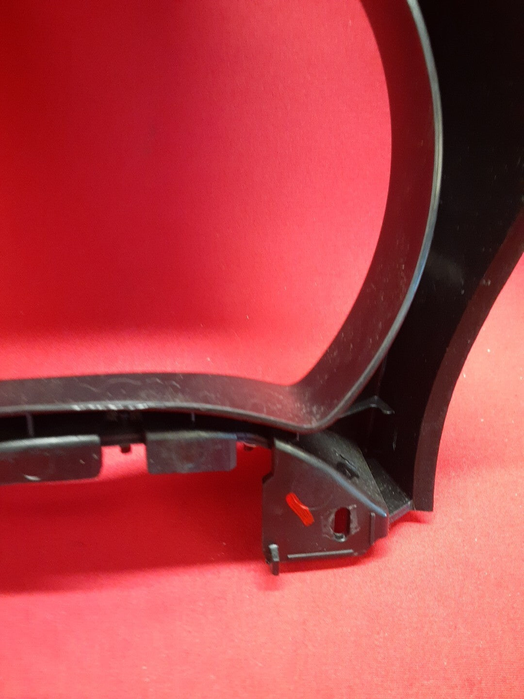 2012 - 2019 Fiat 500 / Fiat 500e Instrument Cluster Bezel Trim Black 5LD86JXWAB