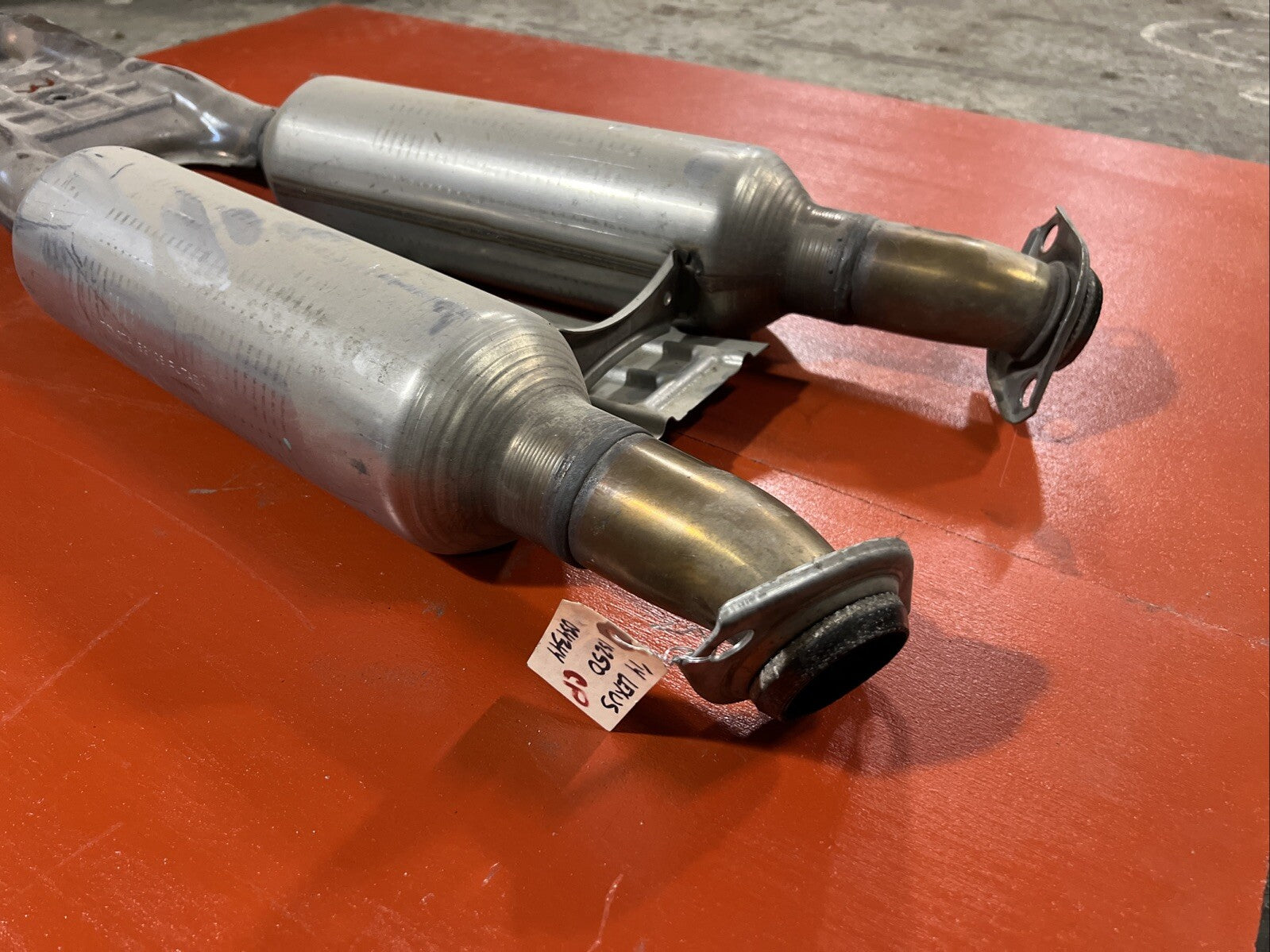 2014 2015 Lexus IS250 Exhaust Muffler Resonator Crossover X Pipe - 2WD ONLY