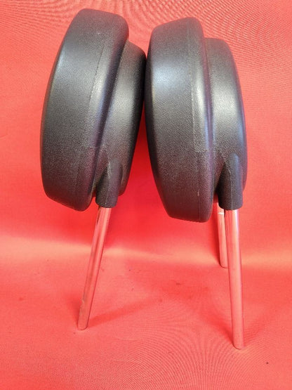 2012-2019 Fiat 500 Front Left Right Headrest Set Nero Black - Used Grade A