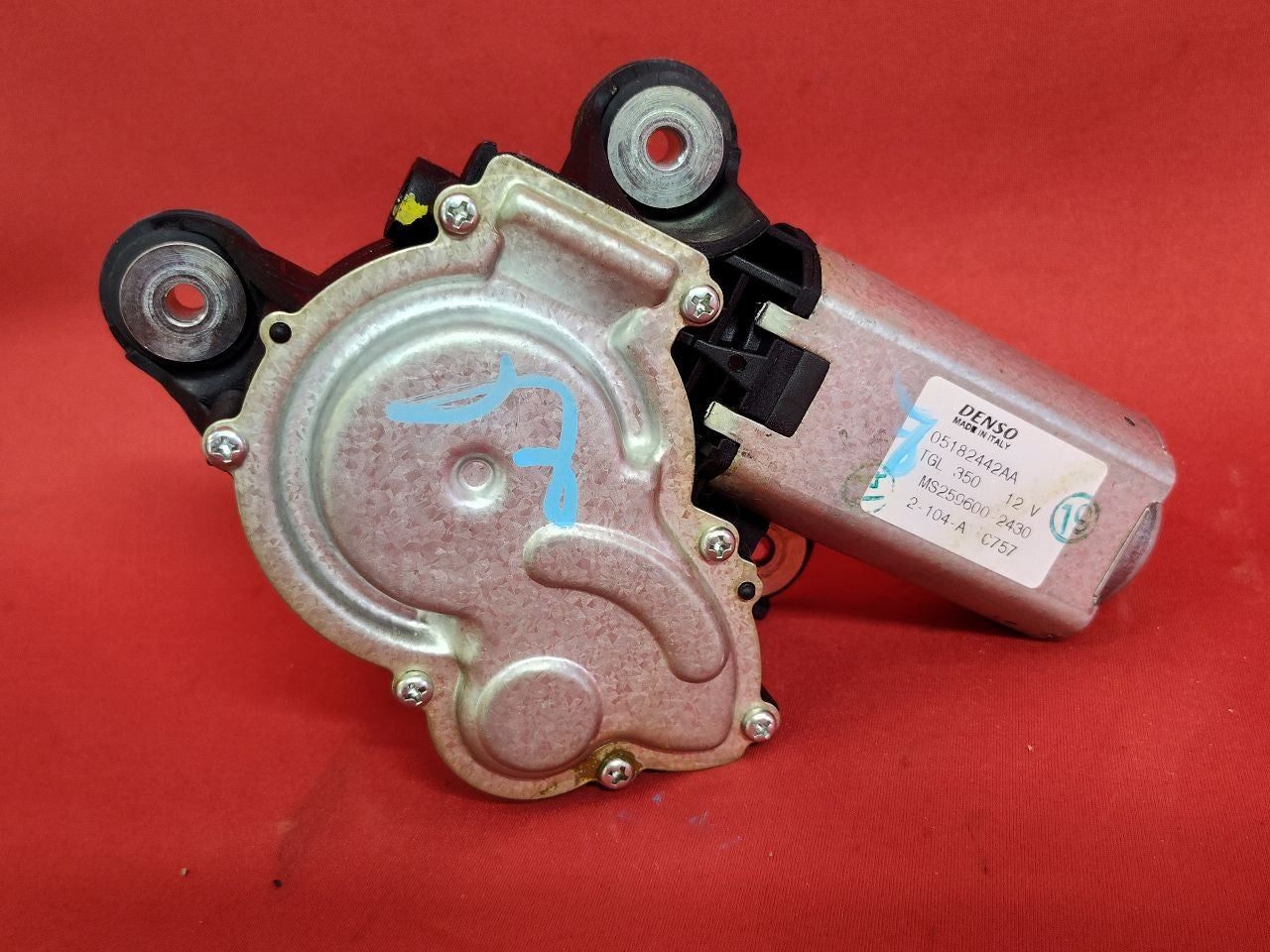 2012 Fiat 500 REAR Tailgate Hatch Liftgate Glass Wiper Motor Actuator