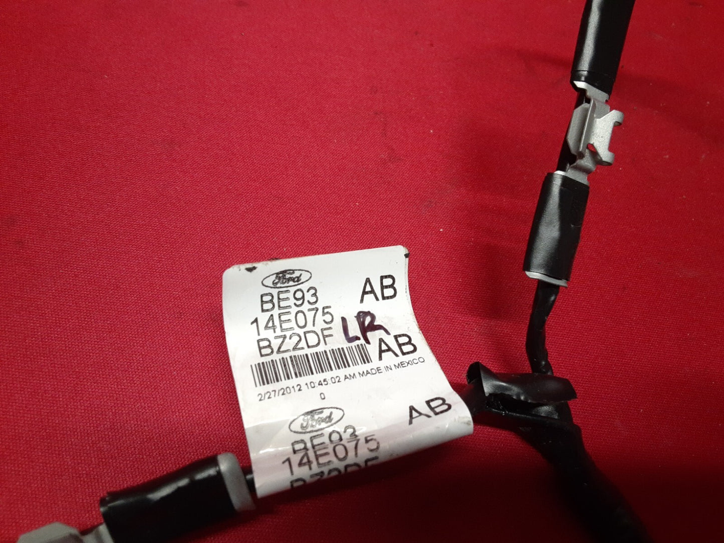 2010 - 2019 Lincoln MKT LEFT REAR THX Speaker Door Handle  AE9Z7421819BA PIGTAIL
