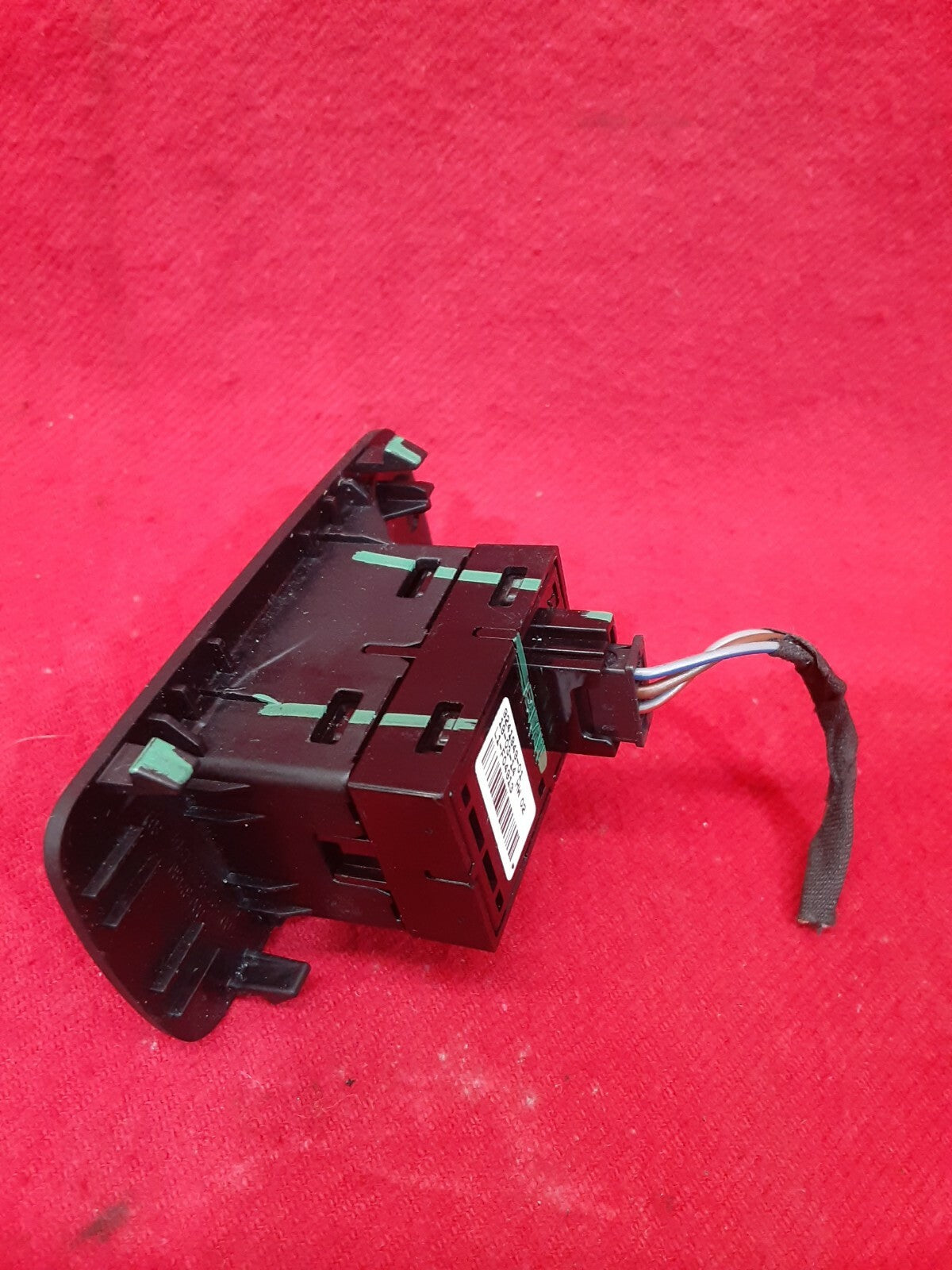 2015 BMW M6 Rear Right Door Window Switch Bezel Black 924194901