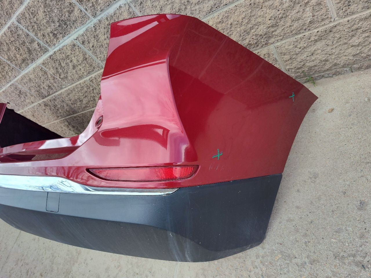 2018-2021 Chevy Equinox REAR Bumper Cover Upper / Lower 434B Glory Red Grade A