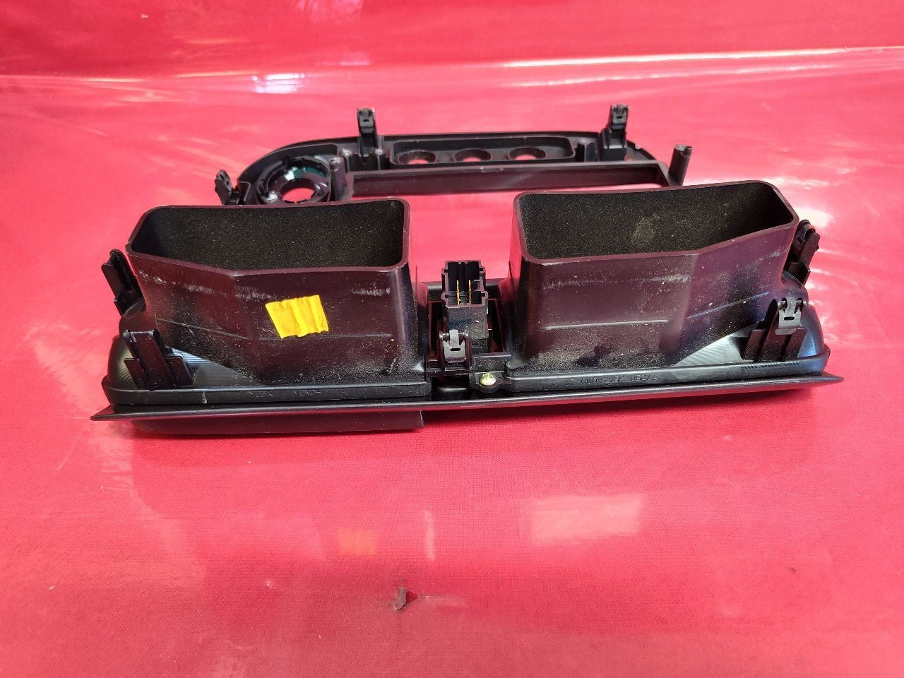 2001 2002 Honda Civic Coupe Radio Climate w/ A/C Air Vent Faceplate Bezel
