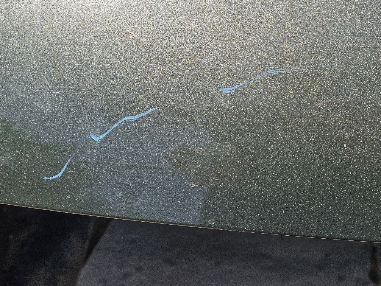 2012-2019 Fiat 500 Hood Panel Bonnet PFP Oliva Green Pearl - Grade Low A