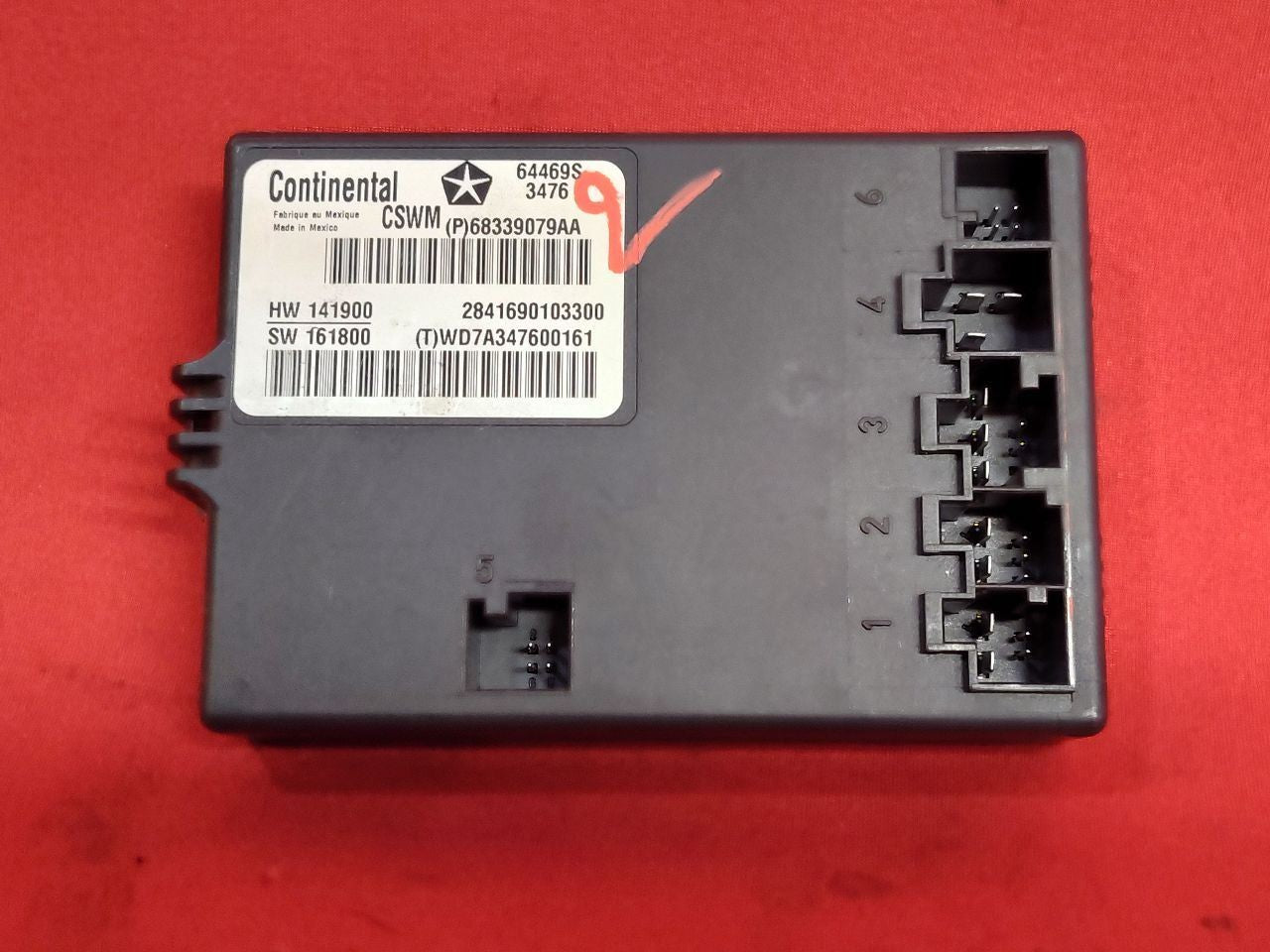 2017 Dodge Durango Jeep Grand Cherokee RIGHT PASSENGER Heated Seat Module - 110k