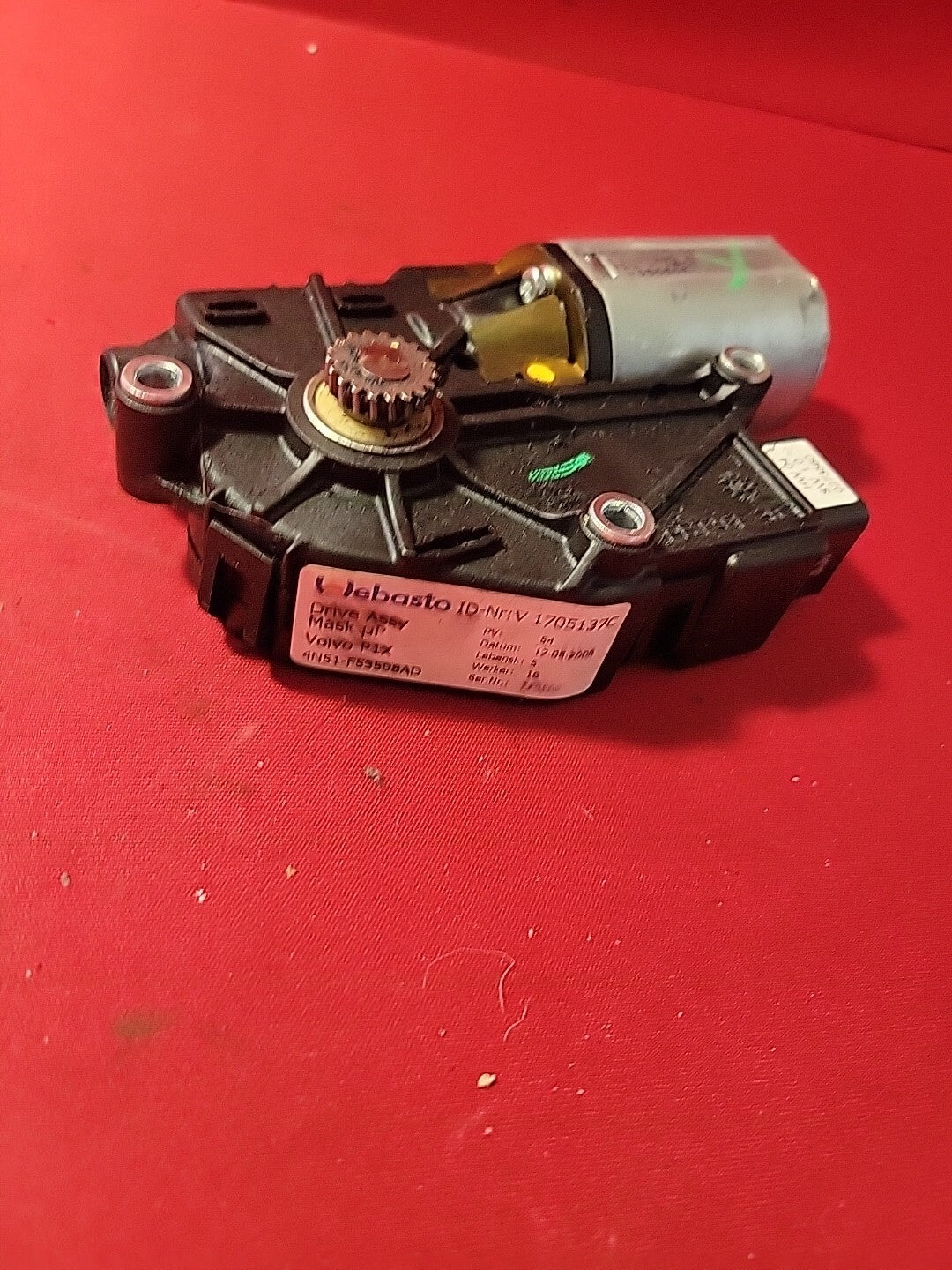 2004 Volvo S40 Power Sun Roof Motor Unit 86638814