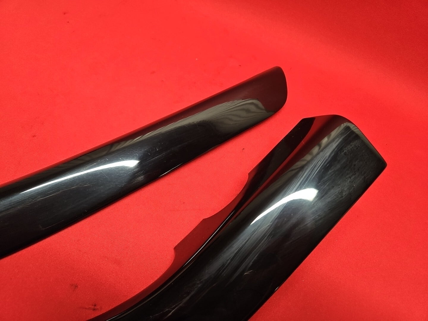 2010 2011 Range Rover SPORT Shifter Climate Console Bezel BLACK VENEER TRIM SET
