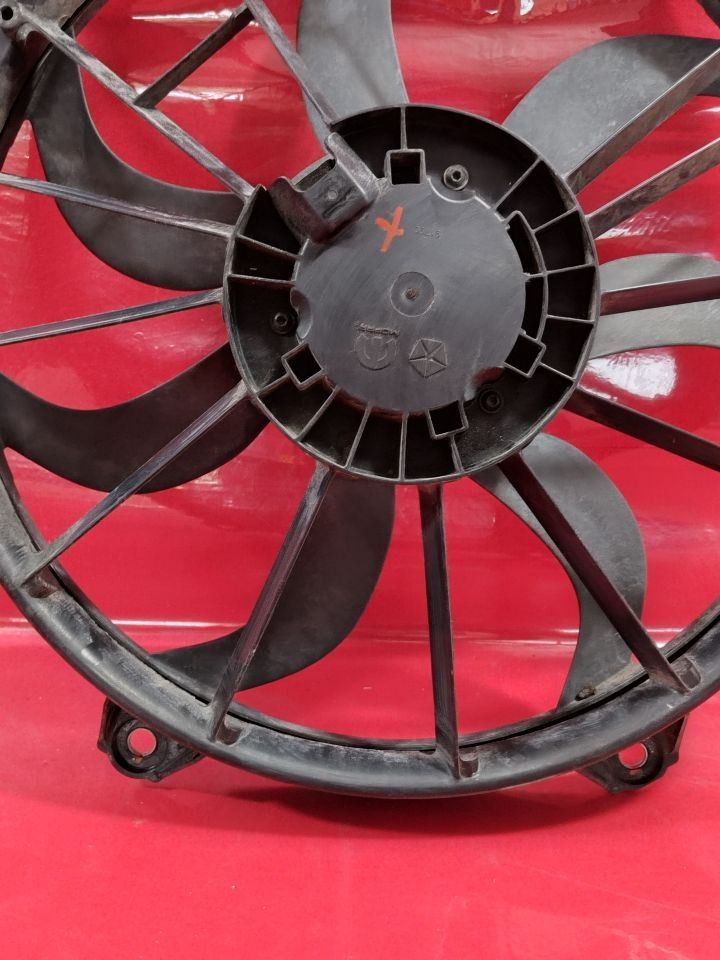 09-20 Dodge Journey 3 Zone Temp Control Radiator Fan Motor Assembly