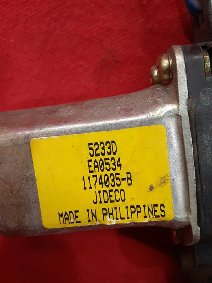 2004 - 2008 Nissan Maxima Rear Right Passenger Window Motor 827307Y000