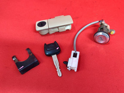 2000-2003 Nissan Maxima Ignition Switch Lock Cylinder Door Tumbler Key SET