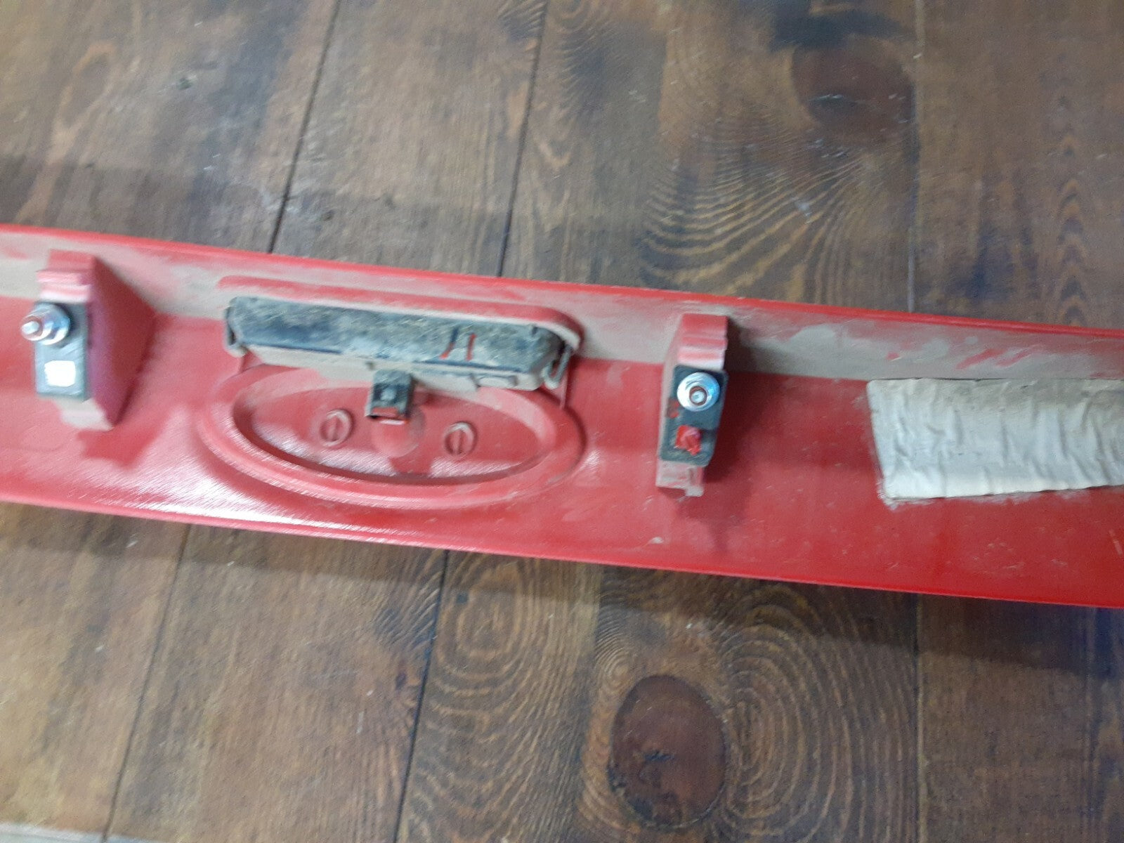2012 - 2018 Ford Focus SEDAN Trunk Deck Handle Moulding CV6Z5443400AA - Race Red