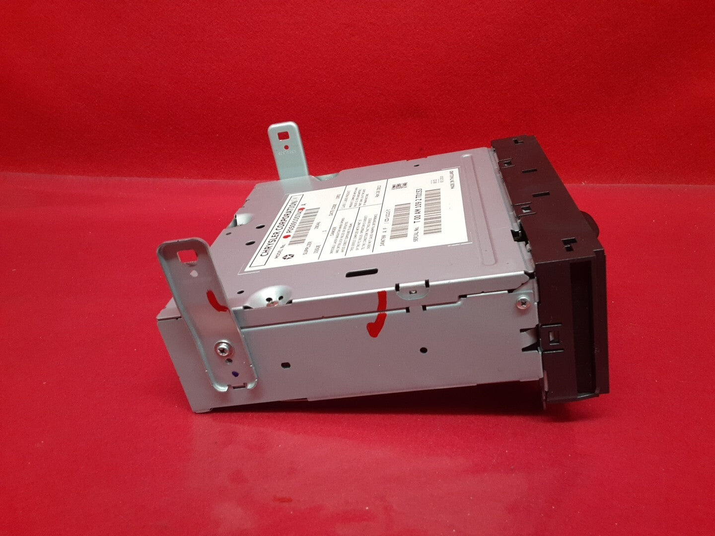 2013-2016 Dodge Dart Single Compact Disc CD / DVD Player Unit