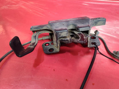 2015-2017 Hyundai Sonata Hood Latch Lock Actuator w/ Release Cable Set