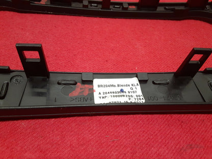 2012 - 2014 Mercedes C-Class Dash Climate A/C Heat Defrost Control BEZEL Black
