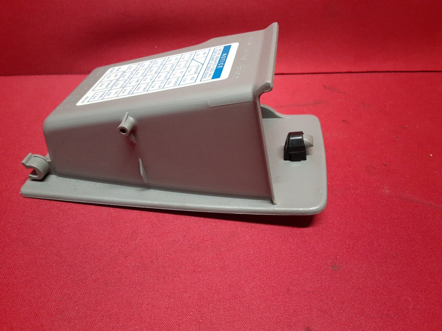 2001 - 2007 Toyota Highlander Dash Fuse Cover Box Storage Cubby Grey 5545048070