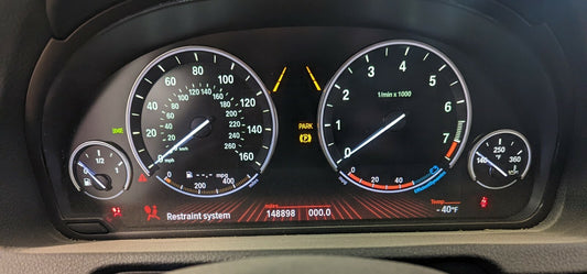 2011 BMW 5 / 7 Series Speedometer / Instrument Cluster - 9249573-01 - 148K