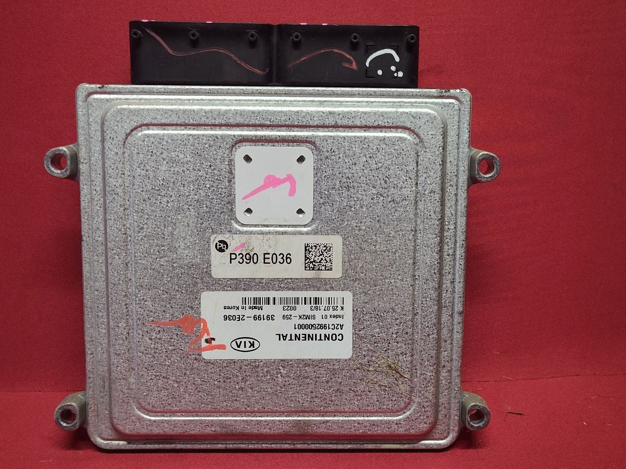 2019 2020 Kia Forte Key Turn Ignition SULEV Engine Control Module ECM ECU