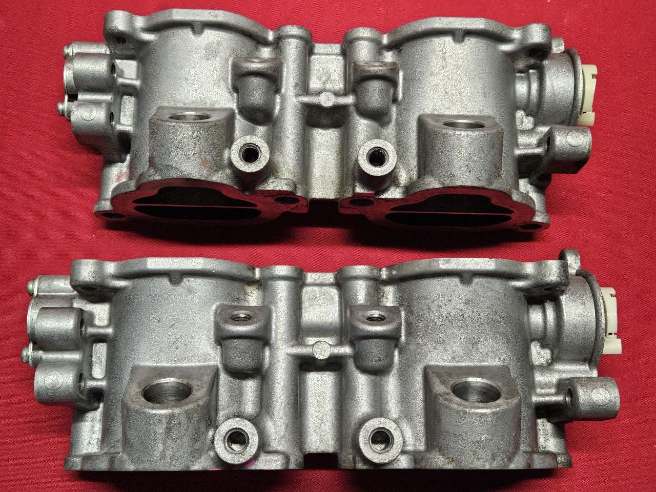 2015-2021 Subaru WRX STI 2.5L H4 Turbo LOWER Intake Manifold Left Right SET 82k