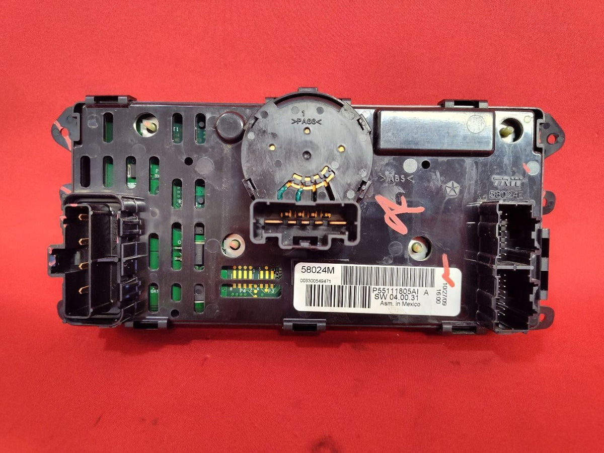 2008-2010 Chrysler Dodge Van HVAC Temp Climate Control Unit w/ 3-Zone