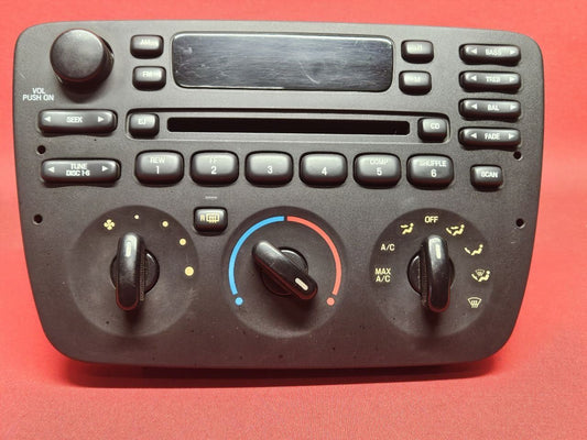 2001-2004 Ford Taurus Mercury Sable Radio Stereo Control Unit CD MANUAL Temp