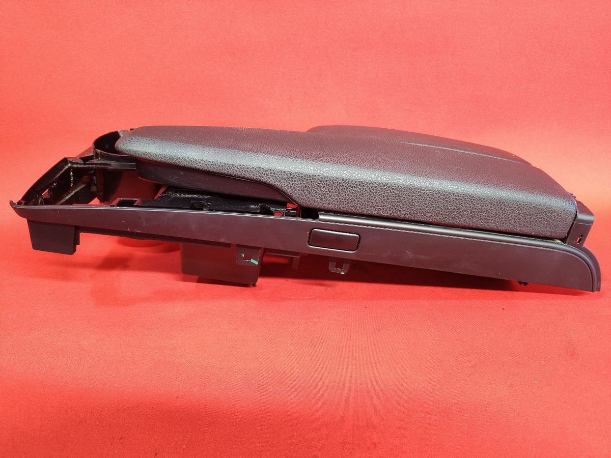 2008-2014 Mercedes C/E Center Console Armrest Lid Black Leather w/ Cup Holder