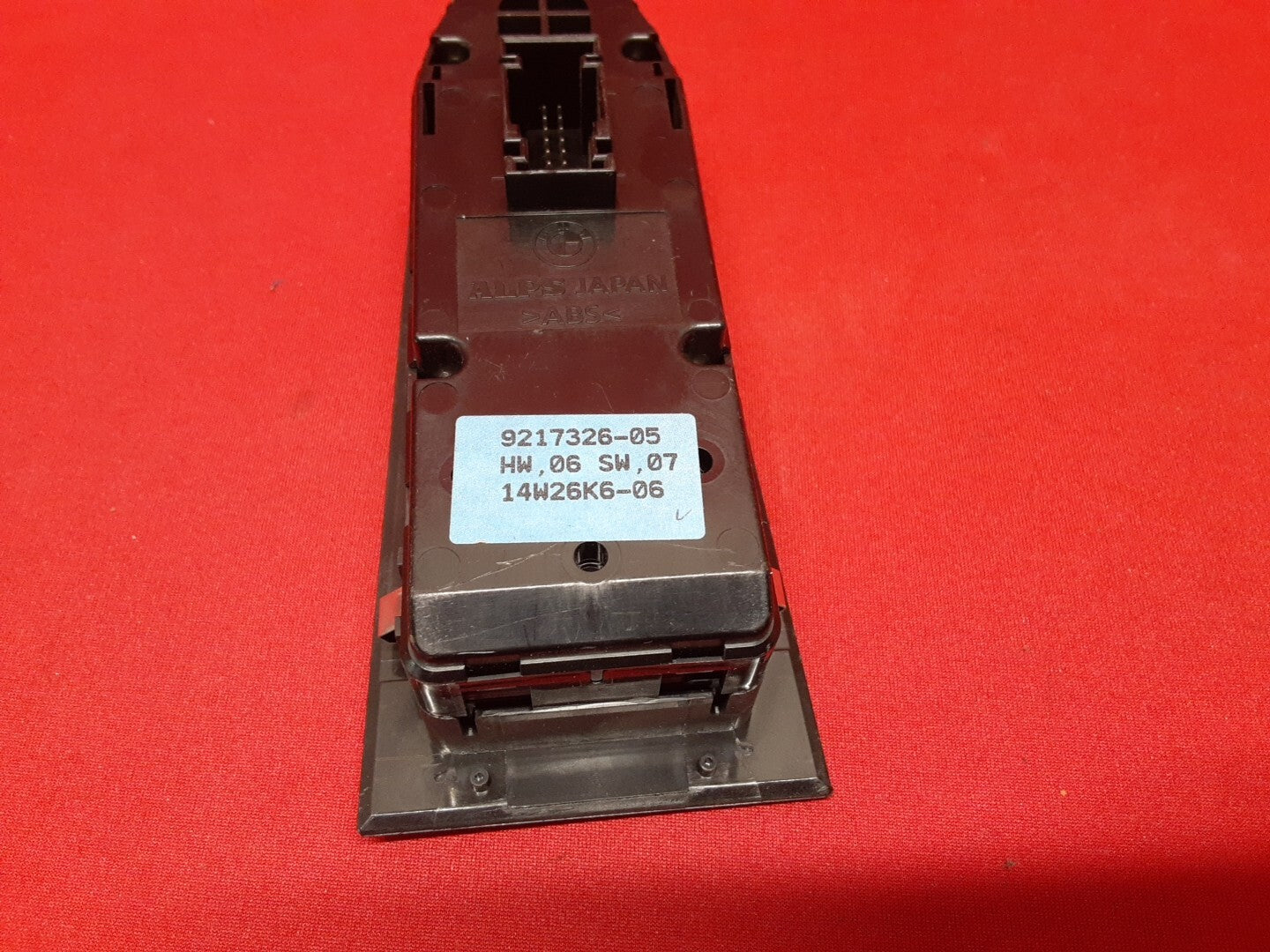 2006 - 2012 BMW 3 Series Driver Master Window Lock Switch Basic Style 921732605