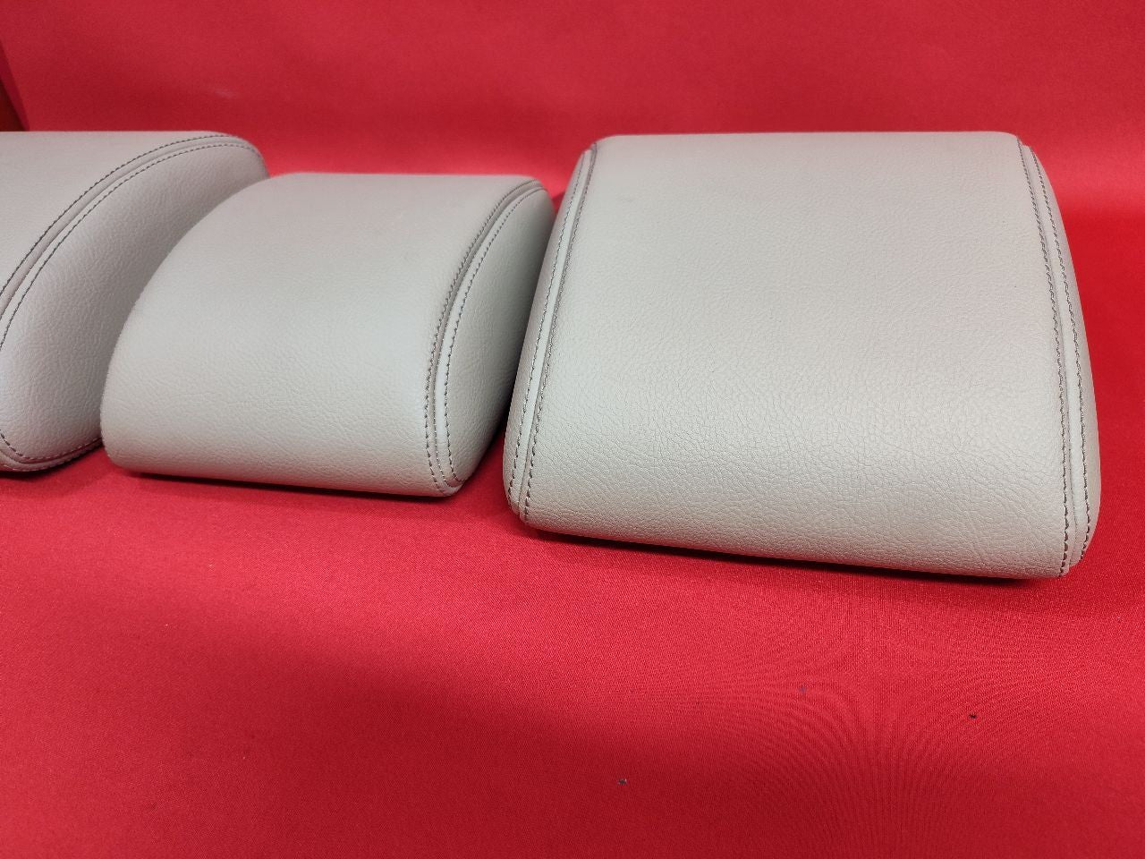 2010-2016 Land Rover LR4 V8 Rear Seat Headrest Set Almond TAURUS Leather