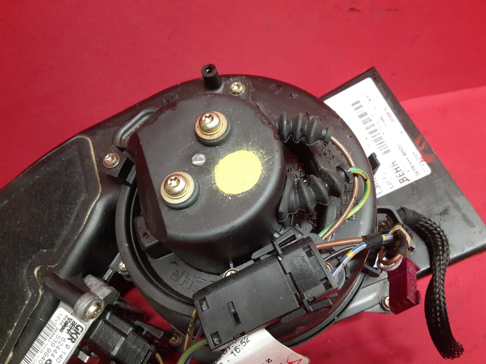 2003 - 2010 Land Rover Range Rover HSE HVAC Rear Blower Motor JNB000130