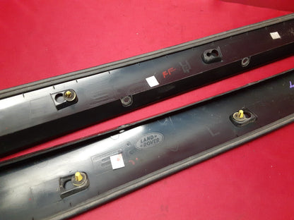 2005 Land Range Rover HSE Front Left / Right Pillar Trim Molding Panel SET Black