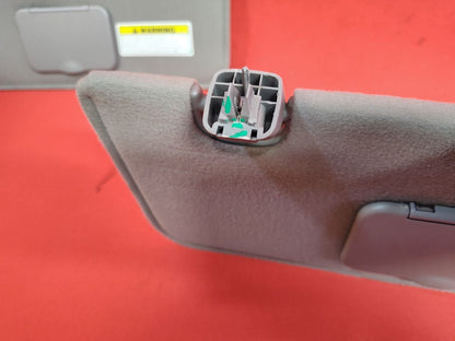 2001 2002 Ford Escape XLS XLT Sun Visor Shade Left Right Set Graphite Grey Cloth