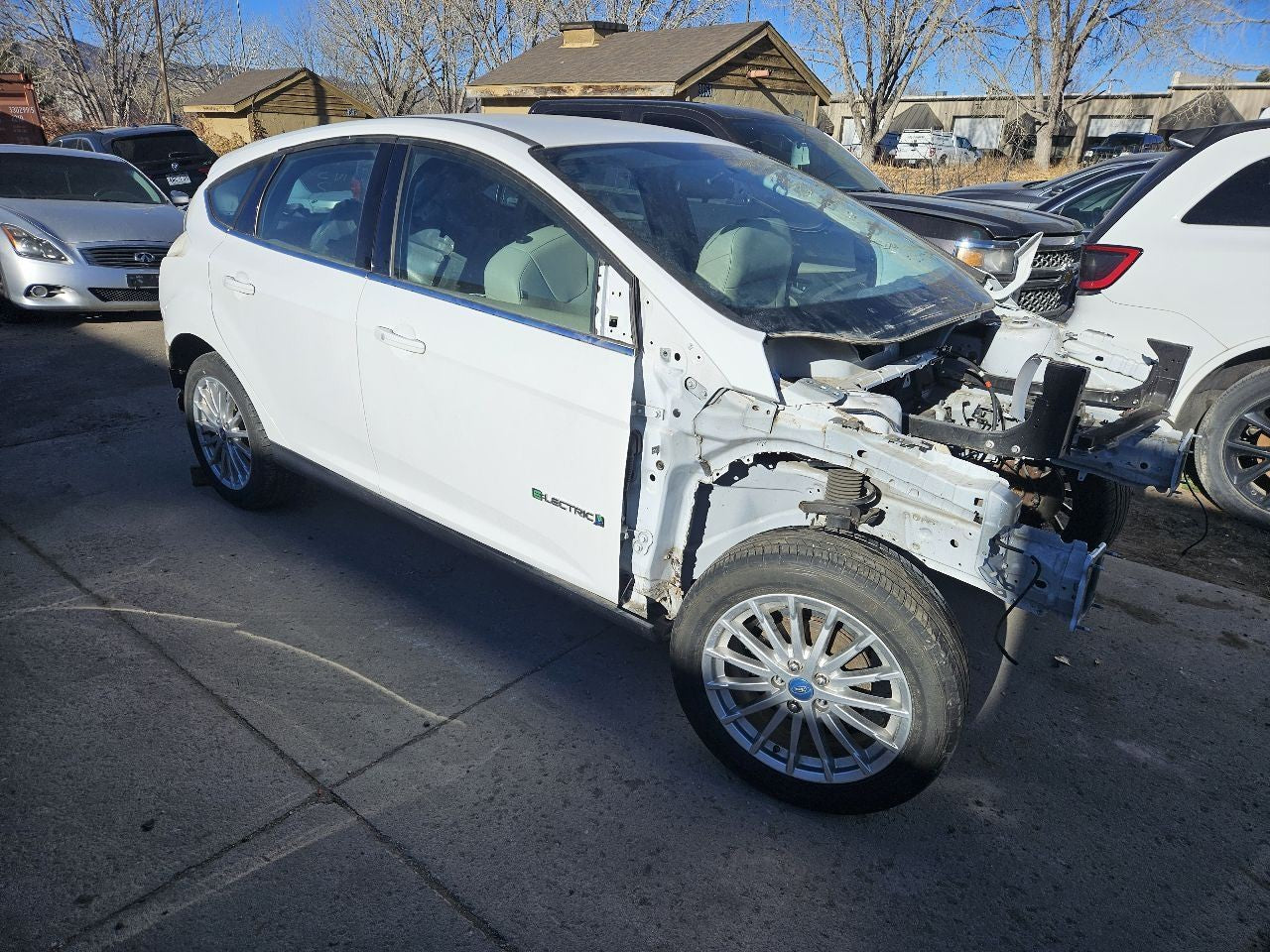 2013 Ford Focus EV ELECTRIC 1-Spd Transmission Gear Selector Shifter Lever - 51k