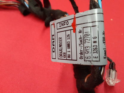 2000-2006 BMW X5 Front Right Passenger Door Harness 22-09676-09074
