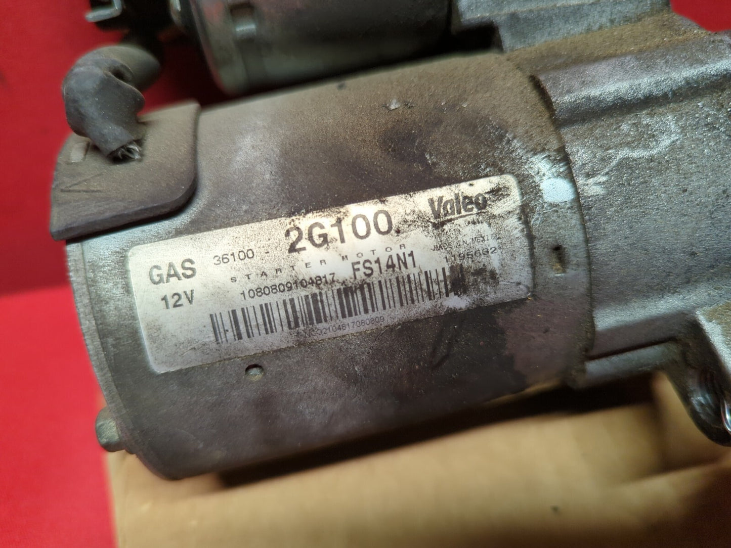 2009 - 2014 Hyundai 2011 - 2015 Kia Starter Motor 	36100-2G100