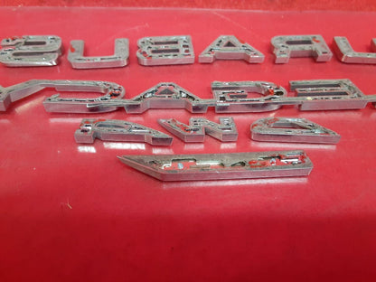 2015-2019 Subaru Legacy Sedan 2.5L H4 Symmetrical AWD Rear Emblem Badging Set