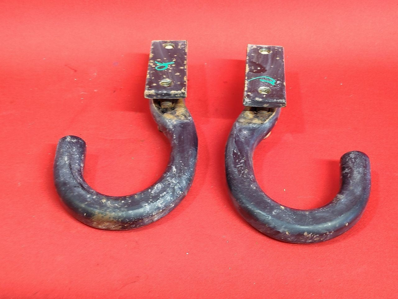 1988-2000 Chevy GMC Oldsmobile Cadillac SUV / Pickup Front Recovery Tow Hook Set