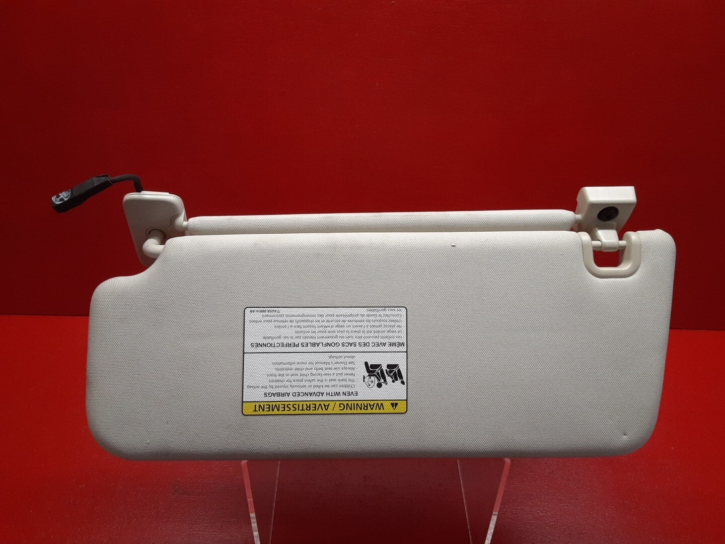 2014 Range Rover Sport Right Passenger Sun Visor Ivory LR162879