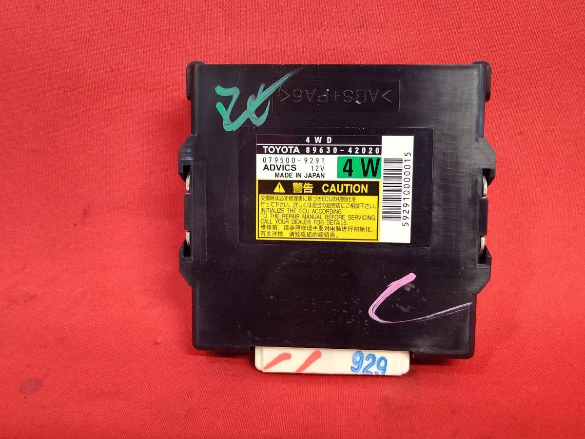 2006-2009 Toyota Rav4 4WD Transfer Case Control Module TCCM 89630-42020
