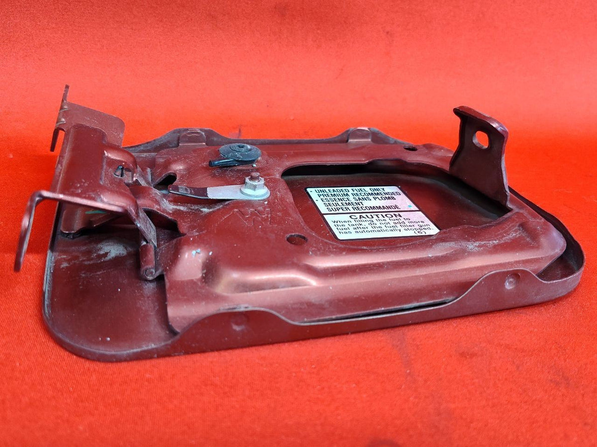 2000-2004 Subaru Legacy Outback WAGON Fuel Filler Door Lid 1Y2 Regatta Red