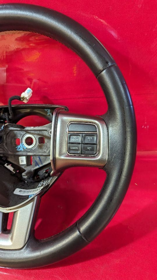 2012-2017 Dodge Journey Steering Wheel w/ Leather UConnect Cruise & Radio