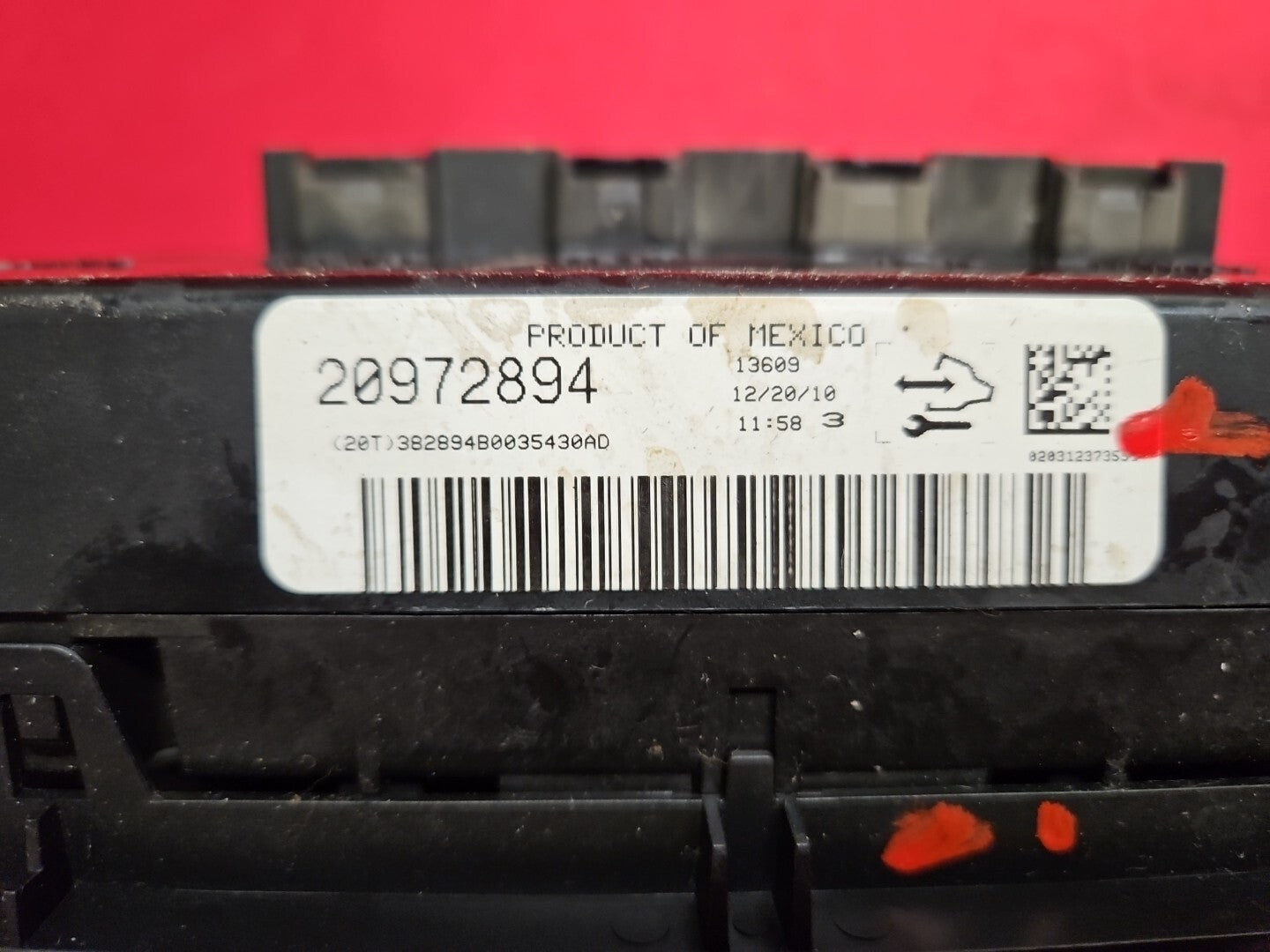 2009 - 2011 Chevy Impala 06/07 Monte Carlo HVAC Heat Climate Control Unit