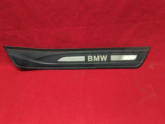 2010 - 2016 BMW 535i / 550i GT Passenger Rear Door Sill Scuff Plate - LIGHTED
