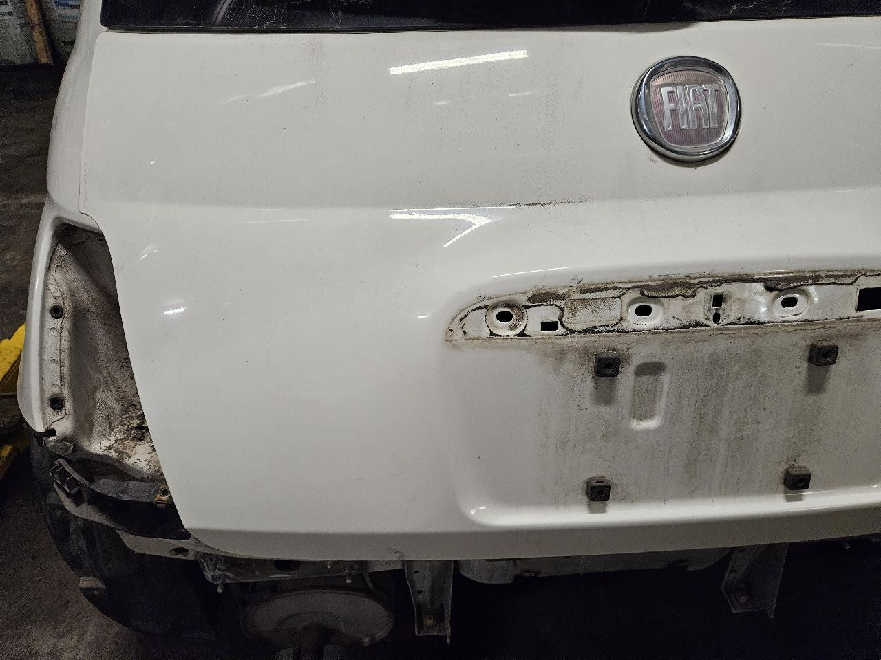 2012-2017 Fiat 500 2-Door Coupe Spoiler Style Trunk Hatch Tailgate PW3 Bianco