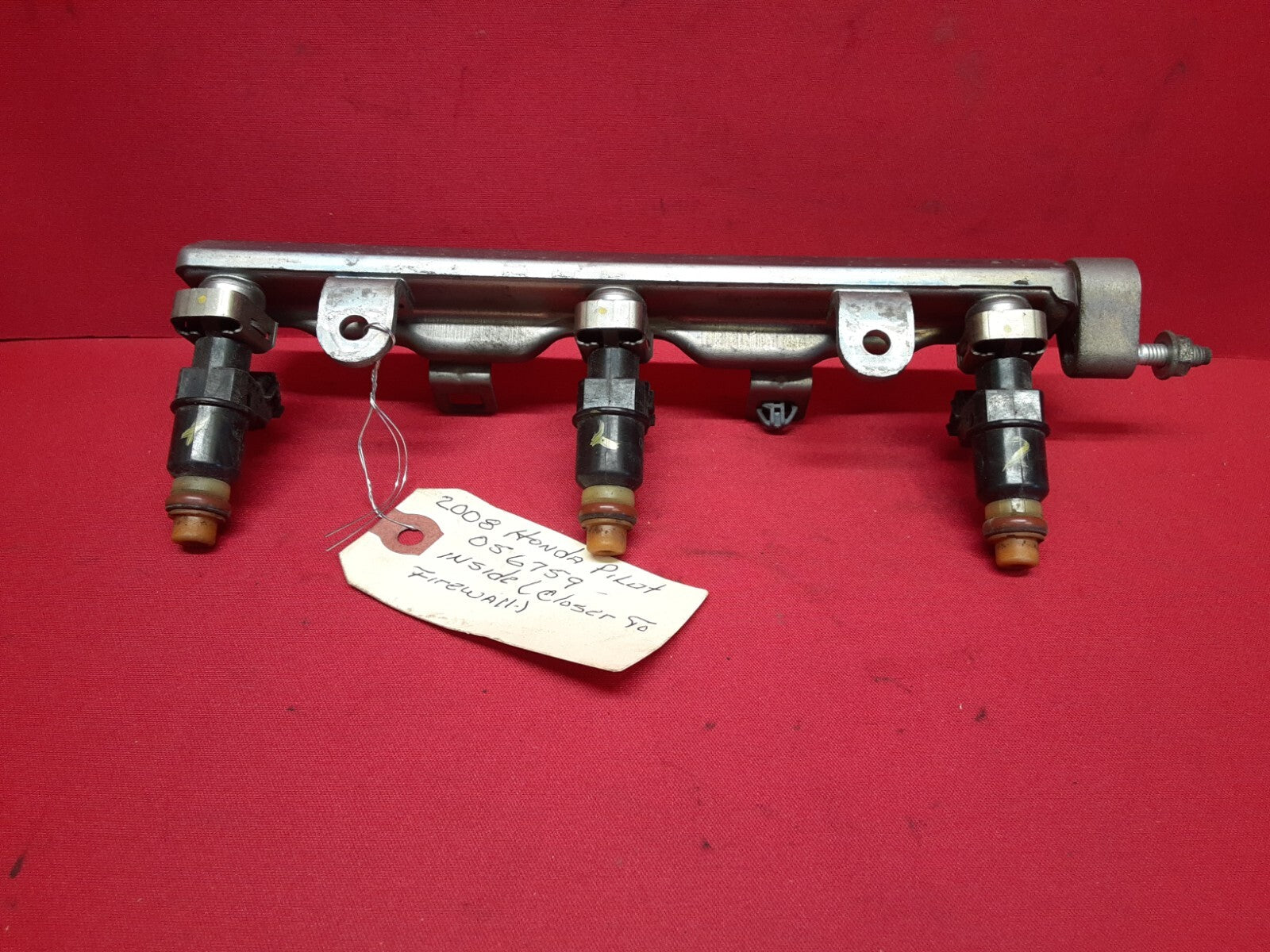 2005 - 2010 Honda Multiple Vehicle 6 Fuel Injectors & Rail Ramp - See Fitment