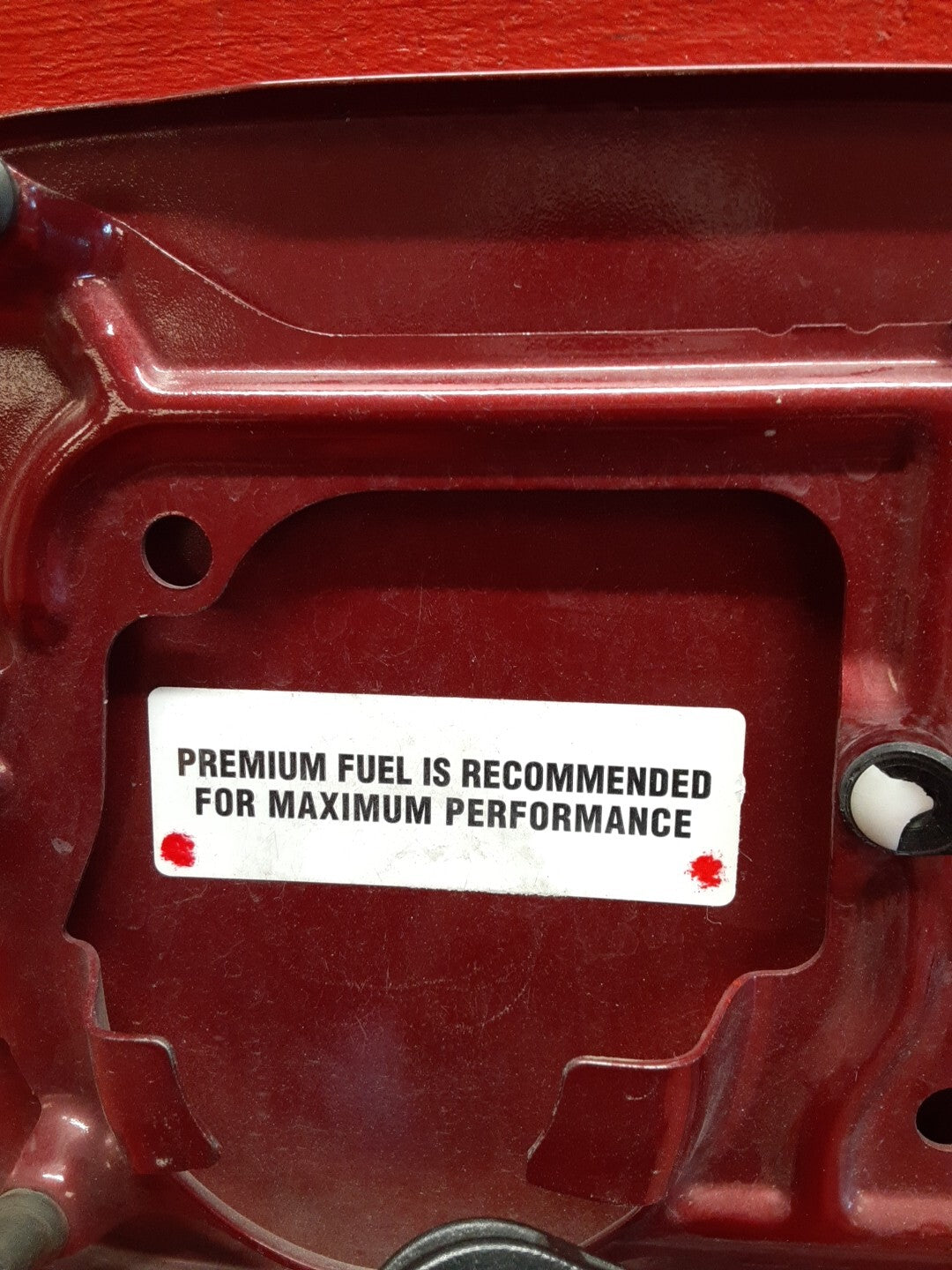 2005 2006 2007 Nissan Pathfinder Fuel Door Assembly A15 [RED BRAWN] G8830-ZL9AA