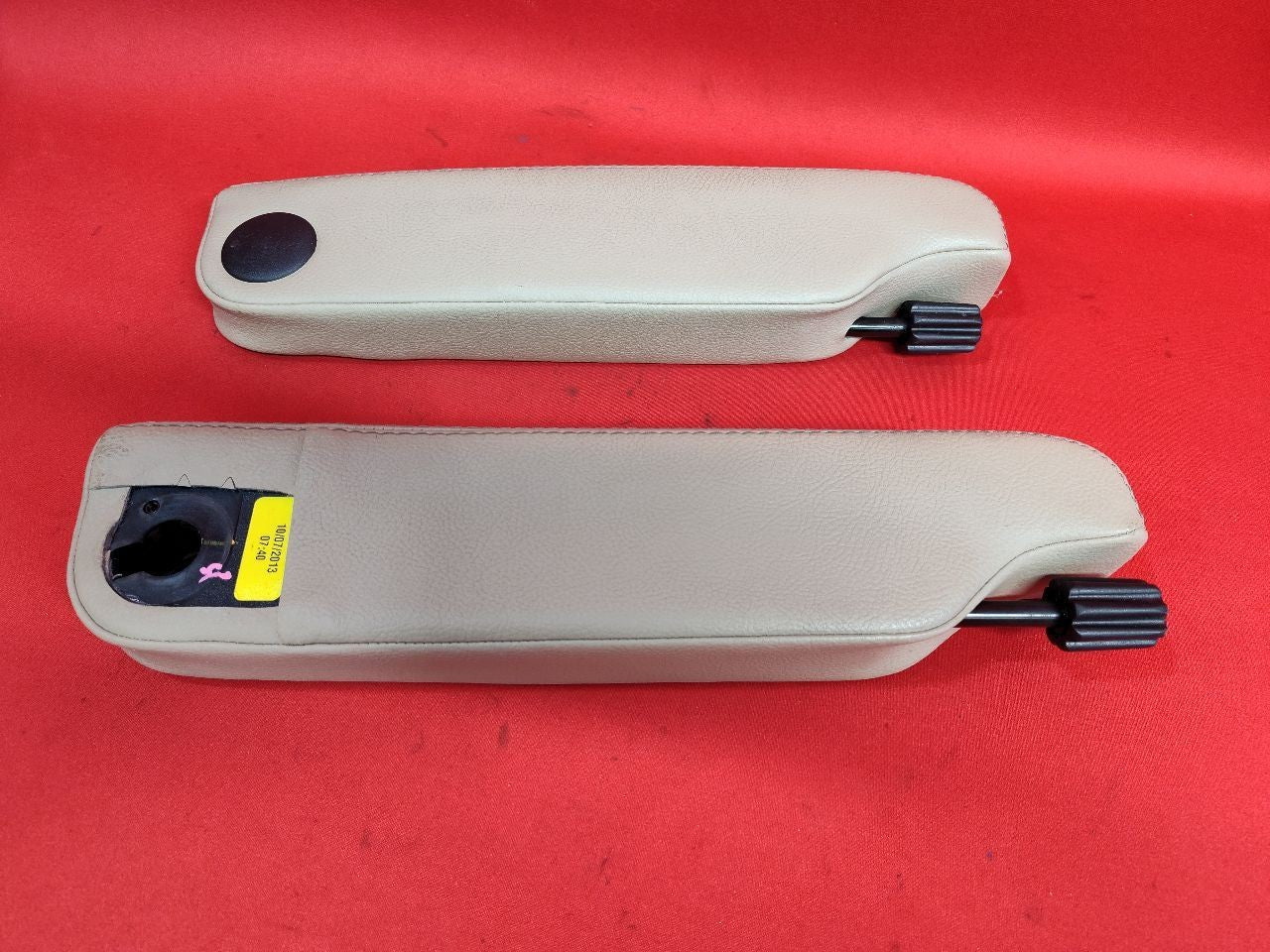 2009-2016 Land Rover LR4 Left Right Front Seat Arm Rest Almond TAURUS Leather