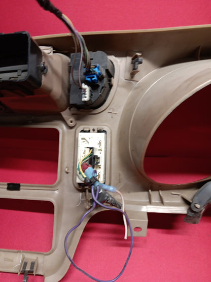 1998 - 2004 Blazer Jimmy Sonoma S-10 - Cluster Dash Bezel W/ Vents and Switches