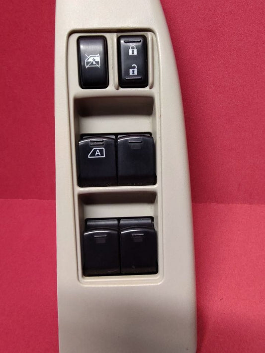 2010-2012 Subaru Outback Front Left Driver Door Master Window Switch w/ Bezel